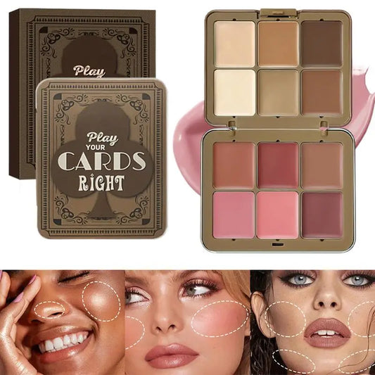 Palette maquillage crème waterproof multifonction